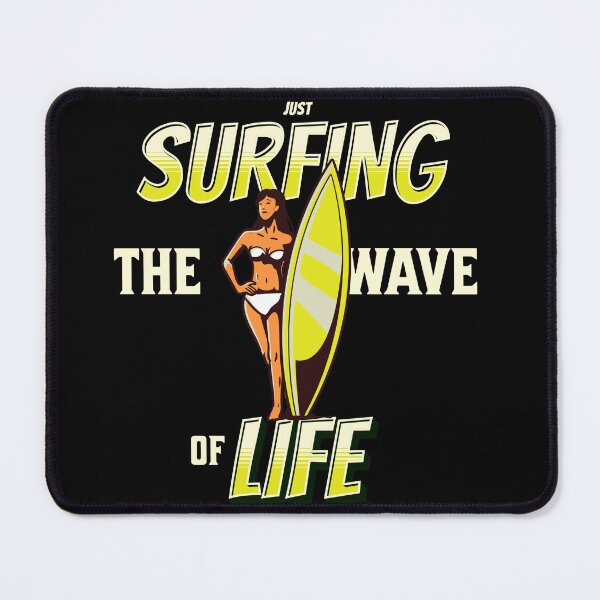 Item preview, Just Surfing The Wave of Life designed and sold by Surfing Designs.Life.