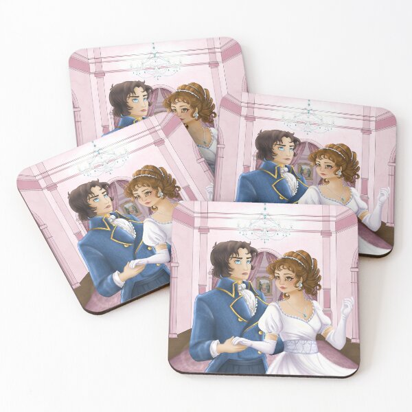 Item preview, Elizabeth Bennet and Mr. Darcy from Pride and Prejudice designed and sold by Shaula-art.