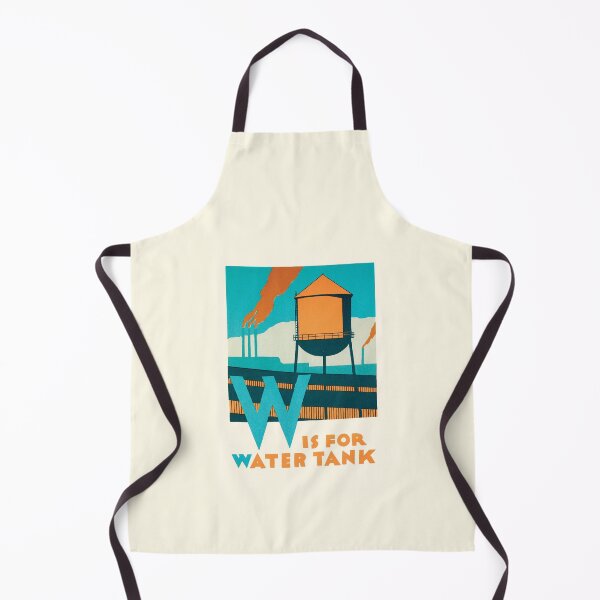 Item preview, W is for Water tank designed and sold by BrigitteCooper.