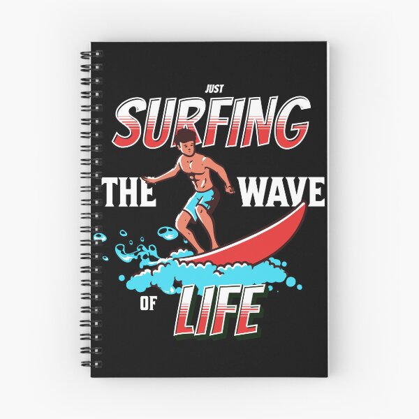 Item preview, Just Surfing The Wave of Life designed and sold by Surfing Designs.Life.