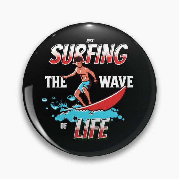 Item preview, Just Surfing The Wave of Life designed and sold by Surfing Designs.Life.
