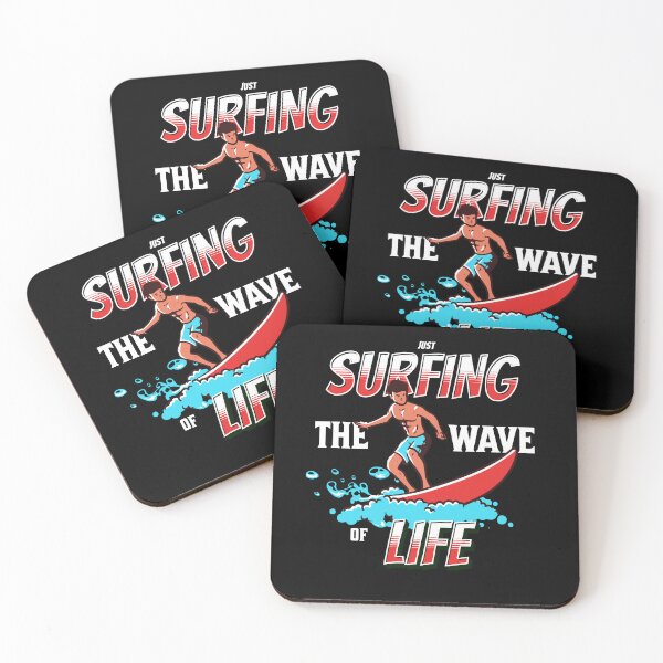 Item preview, Just Surfing The Wave of Life designed and sold by Surfing Designs.Life.