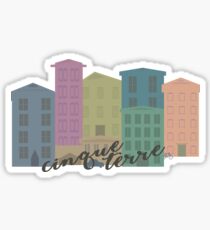 cinque terre Sticker