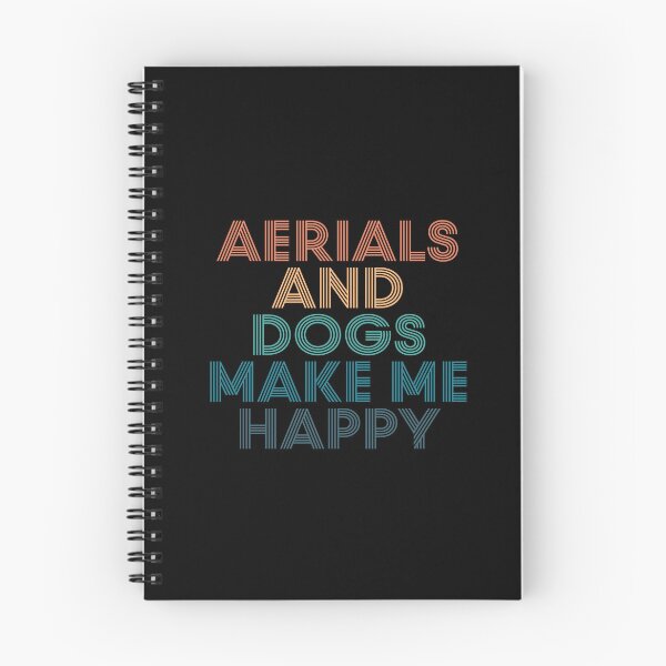 Item preview, Aerials And Dogs Make Me Happy- Gift for Aerials & Dogs Fans designed and sold by kindxinn.