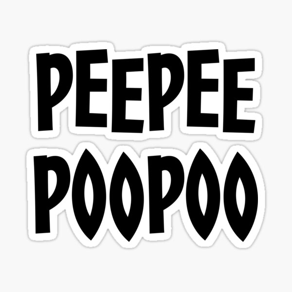 Vista previa del artículo con la obra «peepee poopoo», diseñado y vendido por ThunderBolt76.