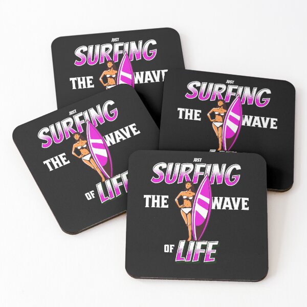 Item preview, Just Surfing The Wave of Life designed and sold by Surfing Designs.Life.