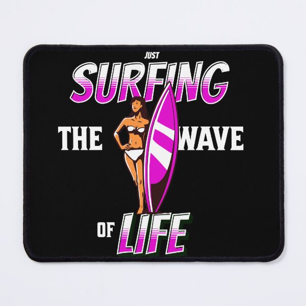 Item preview, Just Surfing The Wave of Life designed and sold by Surfing Designs.Life.