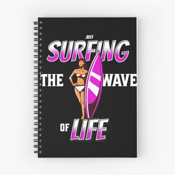 Item preview, Just Surfing The Wave of Life designed and sold by Surfing Designs.Life.