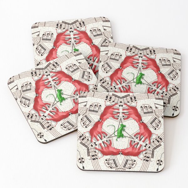 Item preview, Funny pattern of elephants and rat dancing on a score4. designed and sold by Ralek.