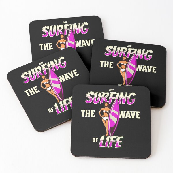Item preview, Just Surfing The Wave of Life designed and sold by Surfing Designs.Life.