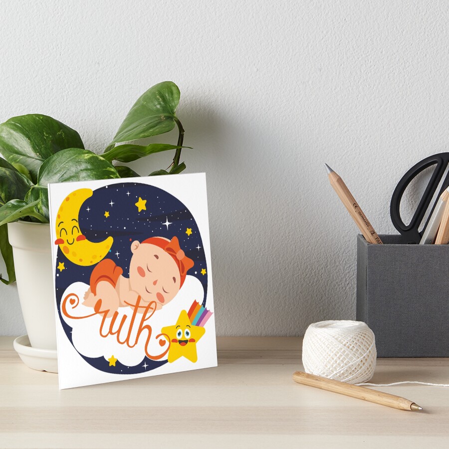 Item preview, Art Board Print designed and sold by NameArtStore.