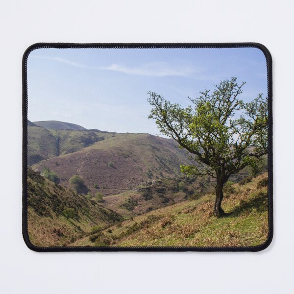 Item preview, View of carding mill valley and the Longmynd Shropshire, April 2022 designed and sold by HalcyonPrints.