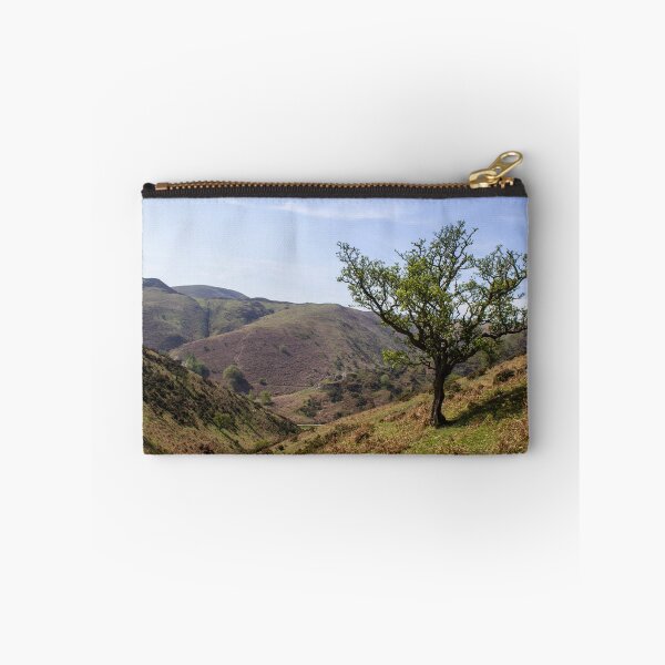 Item preview, View of carding mill valley and the Longmynd Shropshire, April 2022 designed and sold by HalcyonPrints.