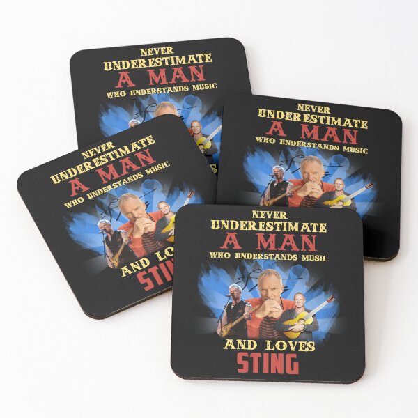 Item preview, Never Underestimate A Man Who Loves S.ting designed and sold by BrieMulholland.