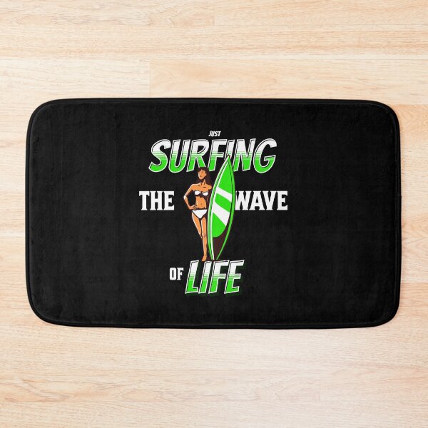 Item preview, Just Surfing The Wave of Life designed and sold by Surfing Designs.Life.