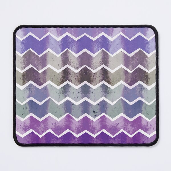 Item preview, Chevron Stripes Pattern in Stormy Purples designed and sold by Daisy Beatrice.