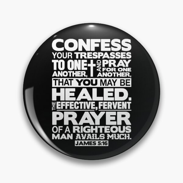 Item preview, James 5:16 Pray For One Another designed and sold by plushism.