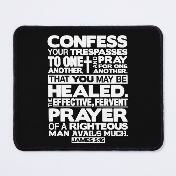 Item preview, James 5:16 Pray For One Another designed and sold by plushism.