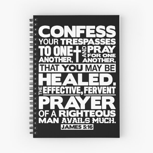 Item preview, James 5:16 Pray For One Another designed and sold by plushism.