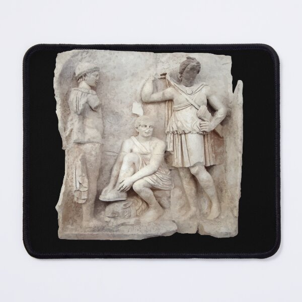 Item preview, Hunter and Huntress Of The Boar Greek Mythological Characters Cut Out designed and sold by taiche.