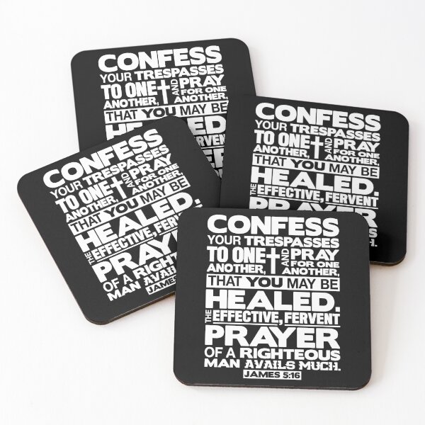 Item preview, James 5:16 Pray For One Another designed and sold by plushism.