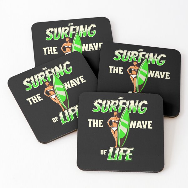 Item preview, Just Surfing The Wave of Life designed and sold by Surfing Designs.Life.