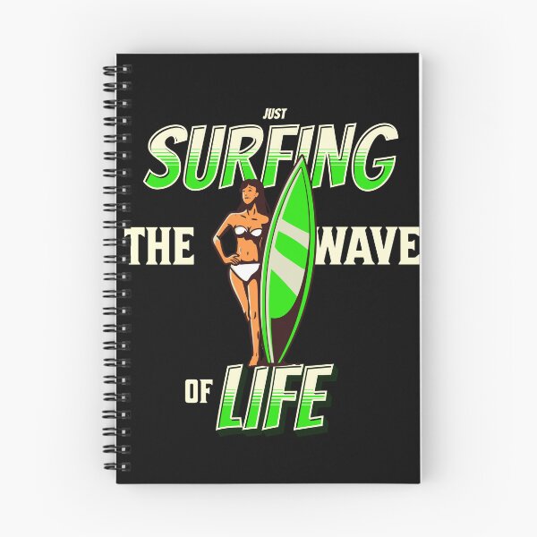 Item preview, Just Surfing The Wave of Life designed and sold by Surfing Designs.Life.