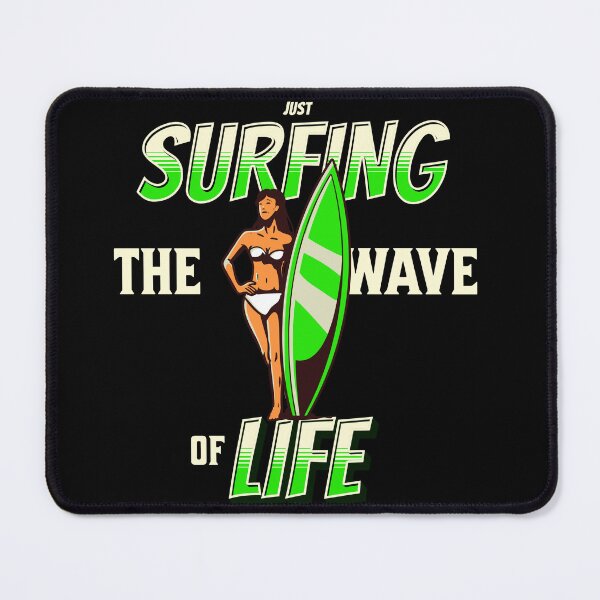 Item preview, Just Surfing The Wave of Life designed and sold by Surfing Designs.Life.