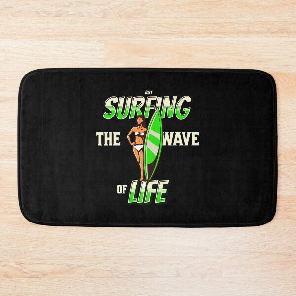 Item preview, Just Surfing The Wave of Life designed and sold by Surfing Designs.Life.