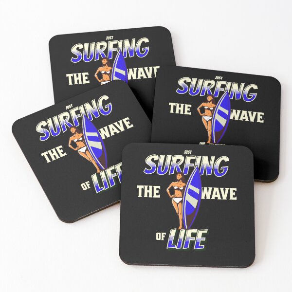 Item preview,  Just Surfing The Wave of Life designed and sold by Surfing Designs.Life.