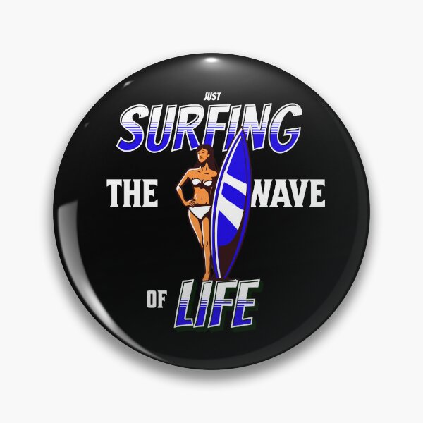 Item preview,  Just Surfing The Wave of Life designed and sold by Surfing Designs.Life.