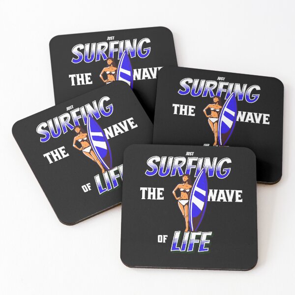 Item preview,  Just Surfing The Wave of Life designed and sold by Surfing Designs.Life.