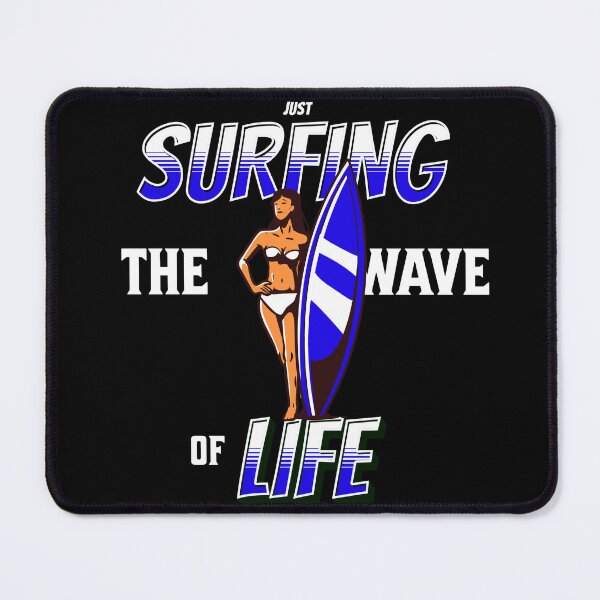 Item preview,  Just Surfing The Wave of Life designed and sold by Surfing Designs.Life.