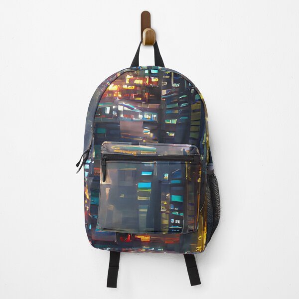 Item preview, Futuristic Modern City at Night designed and sold by KishShop.