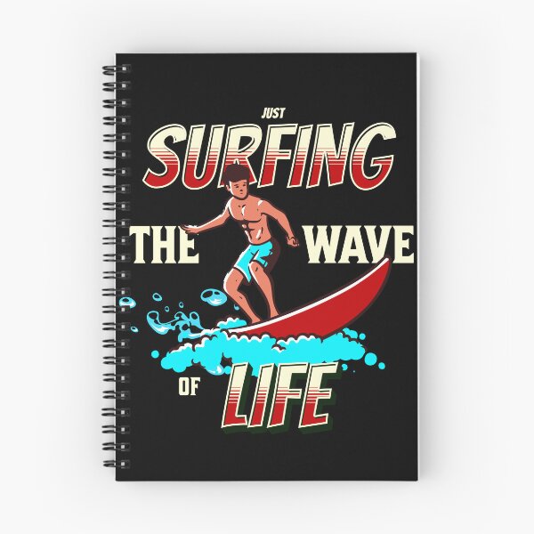 Item preview, Just Surfing The Wave of Life designed and sold by Surfing Designs.Life.