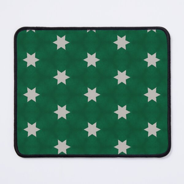 Item preview, Modern Symmetrical Pattern star with green background designed and sold by SirErnZ.