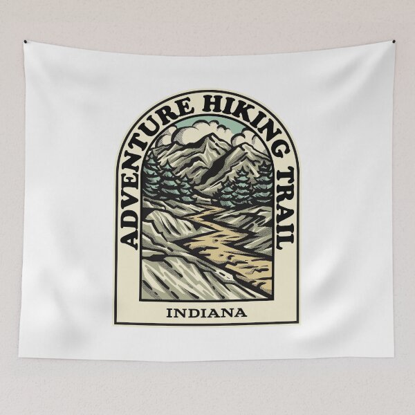 Item preview, Adventure Hiking Trail Indiana hiking backpacking trail designed and sold by HalpinDesign.