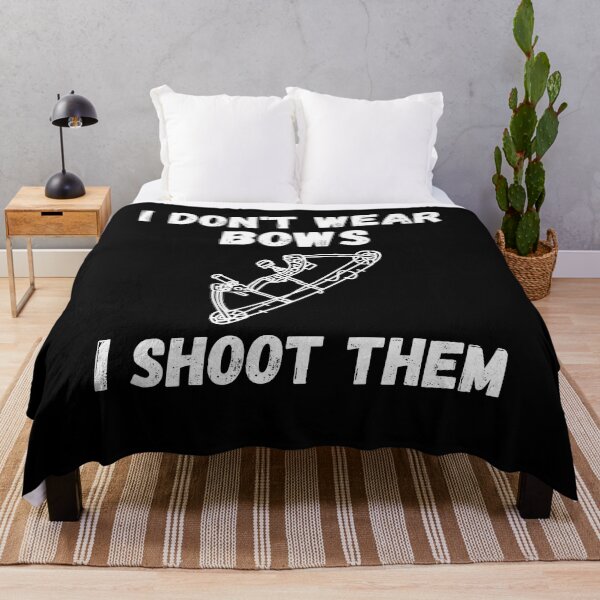 Item preview, Funny Archery Coach Player Gift- I Don't Wear Bows I Shoot Them designed and sold by Mindcaptain.