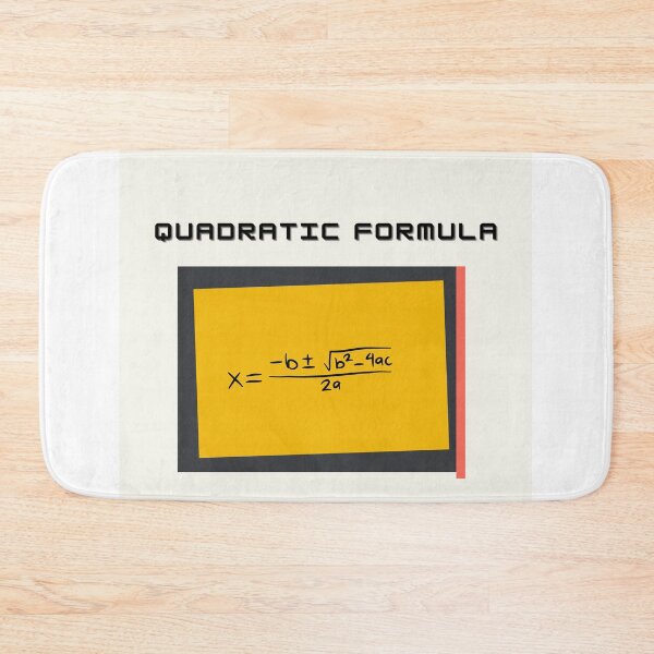 Item preview, Quadratic formula Algebra lover- funny tshirt designed and sold by ayesha70.