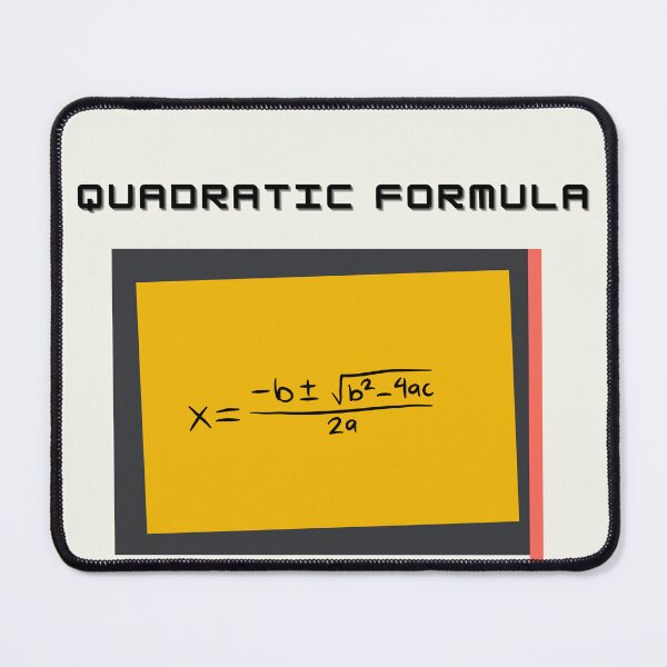 Item preview, Quadratic formula Algebra lover- funny tshirt designed and sold by ayesha70.