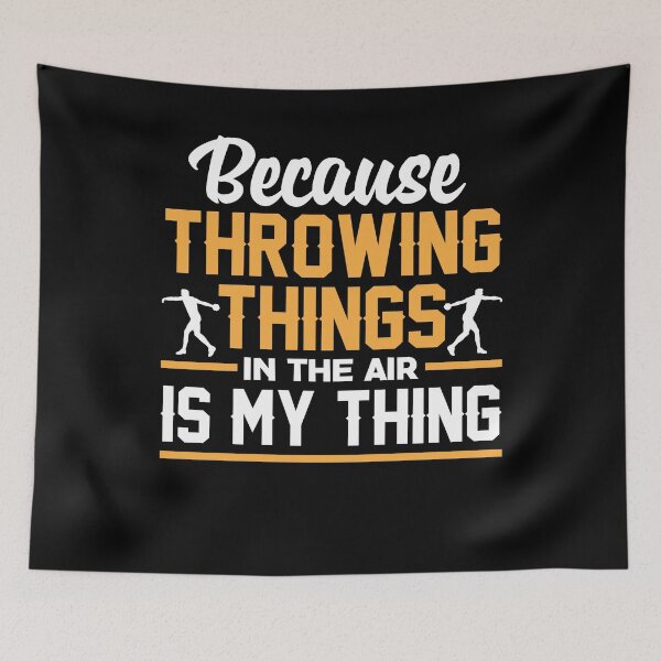 Item preview, Discus Throwing Discus Thrower Track and Field My Thing Fun designed and sold by ShopTheStyle.