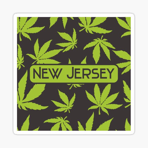 New Jersey Cannabis Sticker- New Jersey Decal – PhilaCarta