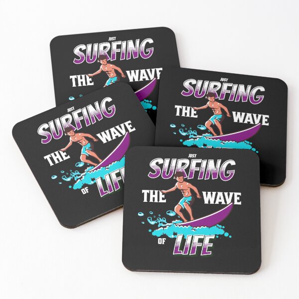 Item preview, Just Surfing The Wave of Life designed and sold by Surfing Designs.Life.