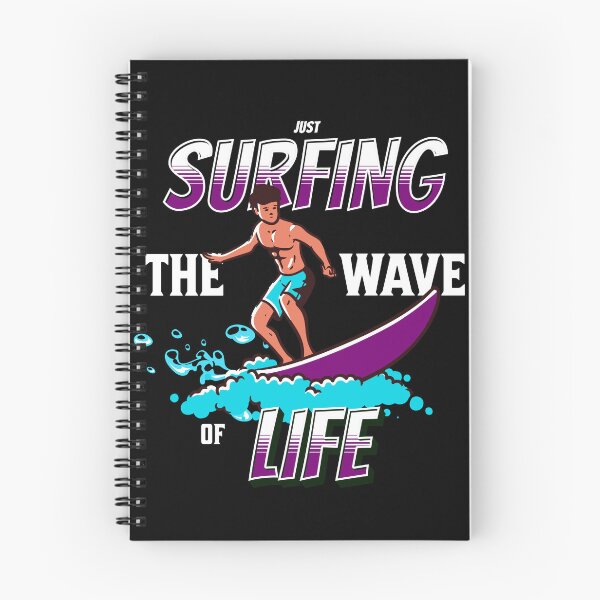 Item preview, Just Surfing The Wave of Life designed and sold by Surfing Designs.Life.