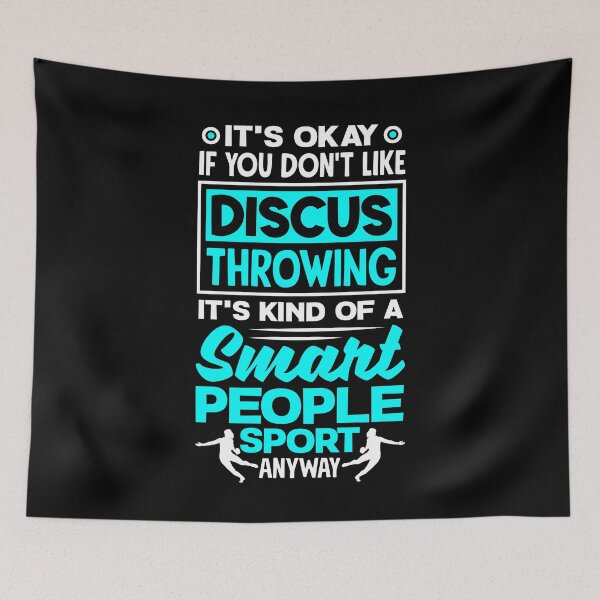 Item preview, Discus Throwing Discus Thrower Track and Field Quote designed and sold by ShopTheStyle.
