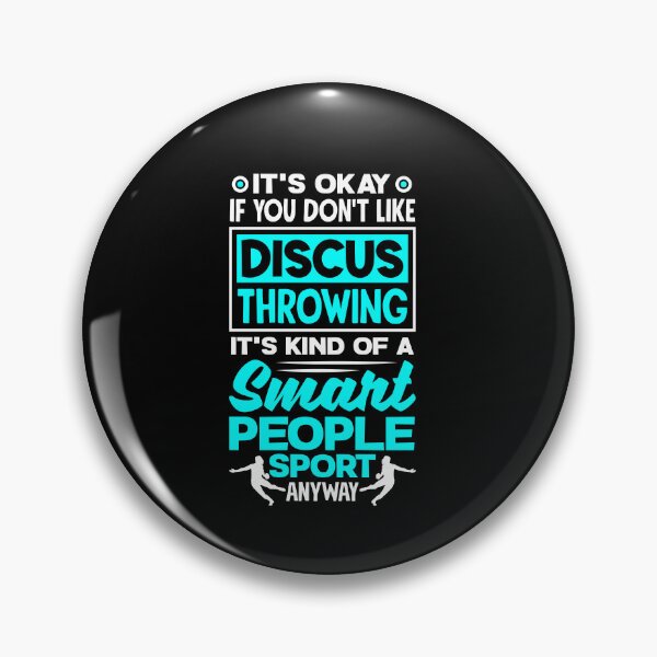 Item preview, Discus Throwing Discus Thrower Track and Field Quote designed and sold by ShopTheStyle.