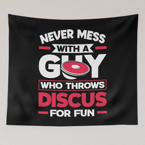 Item preview, Discus Throwing Male Discus Thrower Track and Field designed and sold by ShopTheStyle.
