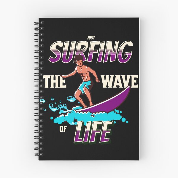 Item preview, Just Surfing The Wave of Life designed and sold by Surfing Designs.Life.
