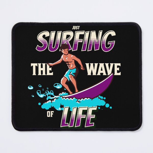 Item preview, Just Surfing The Wave of Life designed and sold by Surfing Designs.Life.