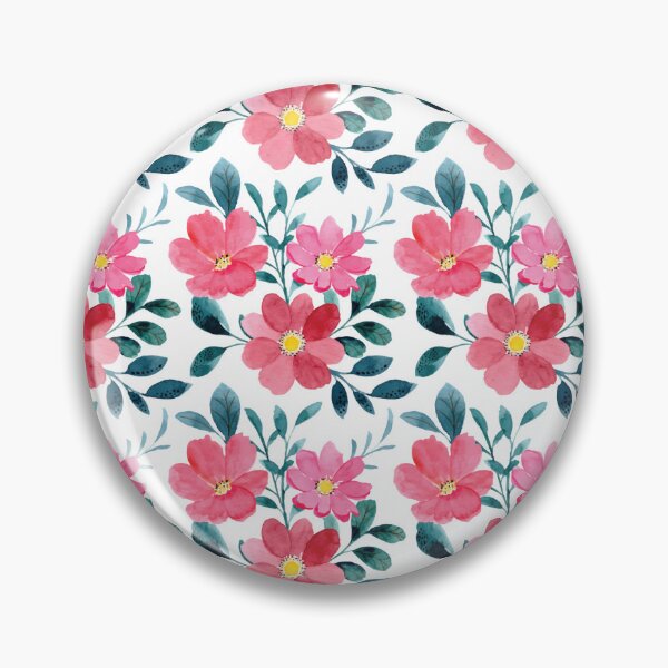 Item preview, colorful perfect and elegant beautiful pink Flower pillow fancy  gift for wife gift for gilfriend gift for flower lovers gift for botanists  designed and sold by GhostAmine.